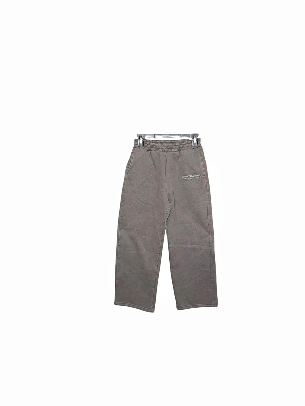 Comfrt Travel Essentials Gray Jogger Pants kids XL